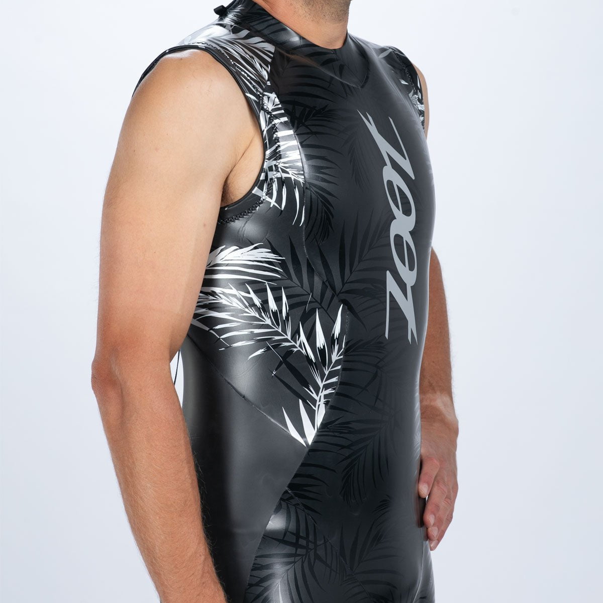 Zoot Men's Maui Sleeveless Wetsuit in Silver Palm, image 4