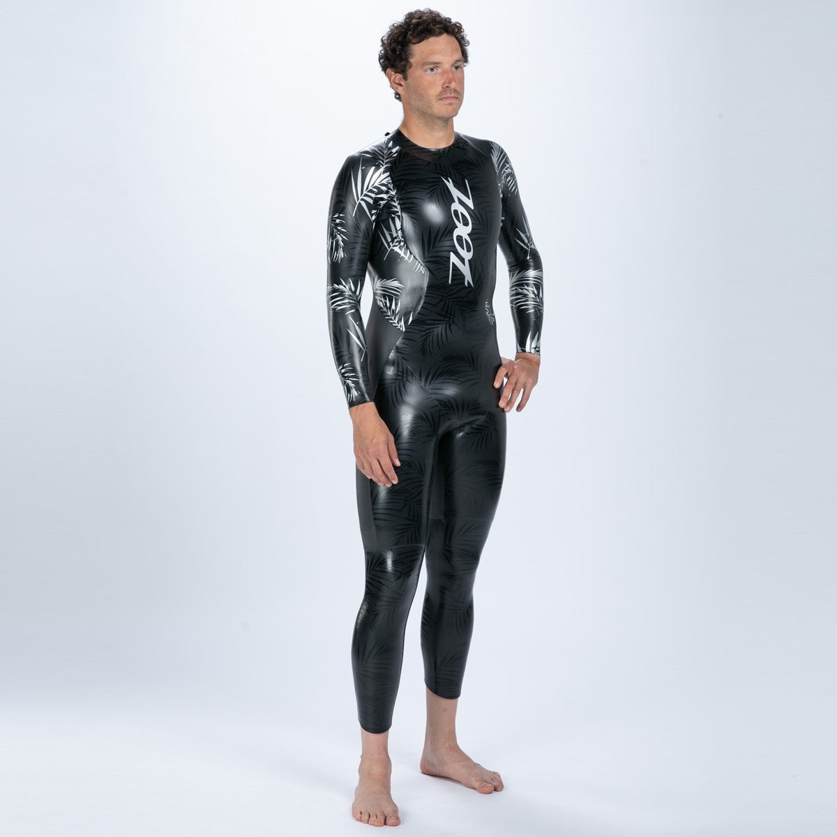 Zoot Men's Maui Wetsuit in Silver Palm, image 9