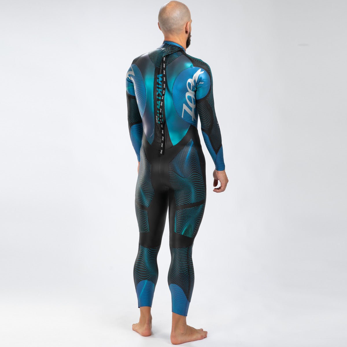 Zoot Men's Wikiwiki Aurora Flex Wetsuit in Emerald Ocean, image 2