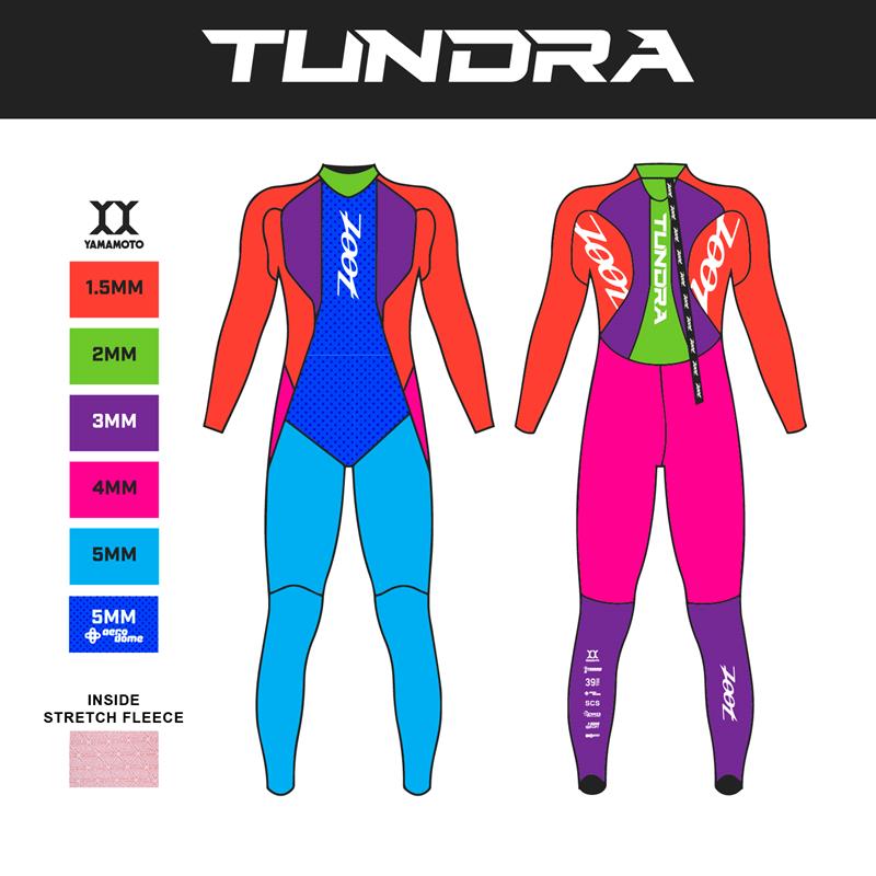 Zoot Women's Tundra Wetsuit in Ice Blue, image 6