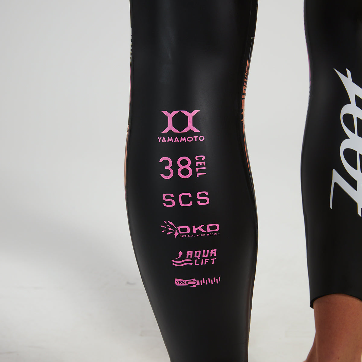 Zoot Women's Kona Sleeveless 2.0 Wetsuit in Pink Flora, image 4