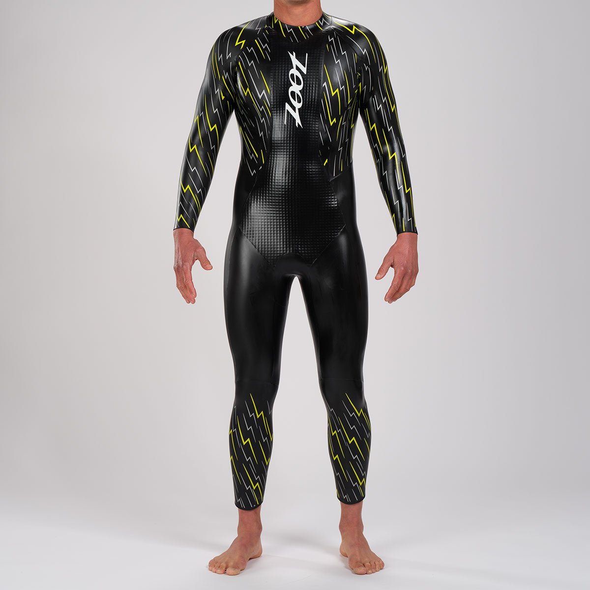 Zoot Men's Bolt 2.0 Wetsuit in Yellow/Silver