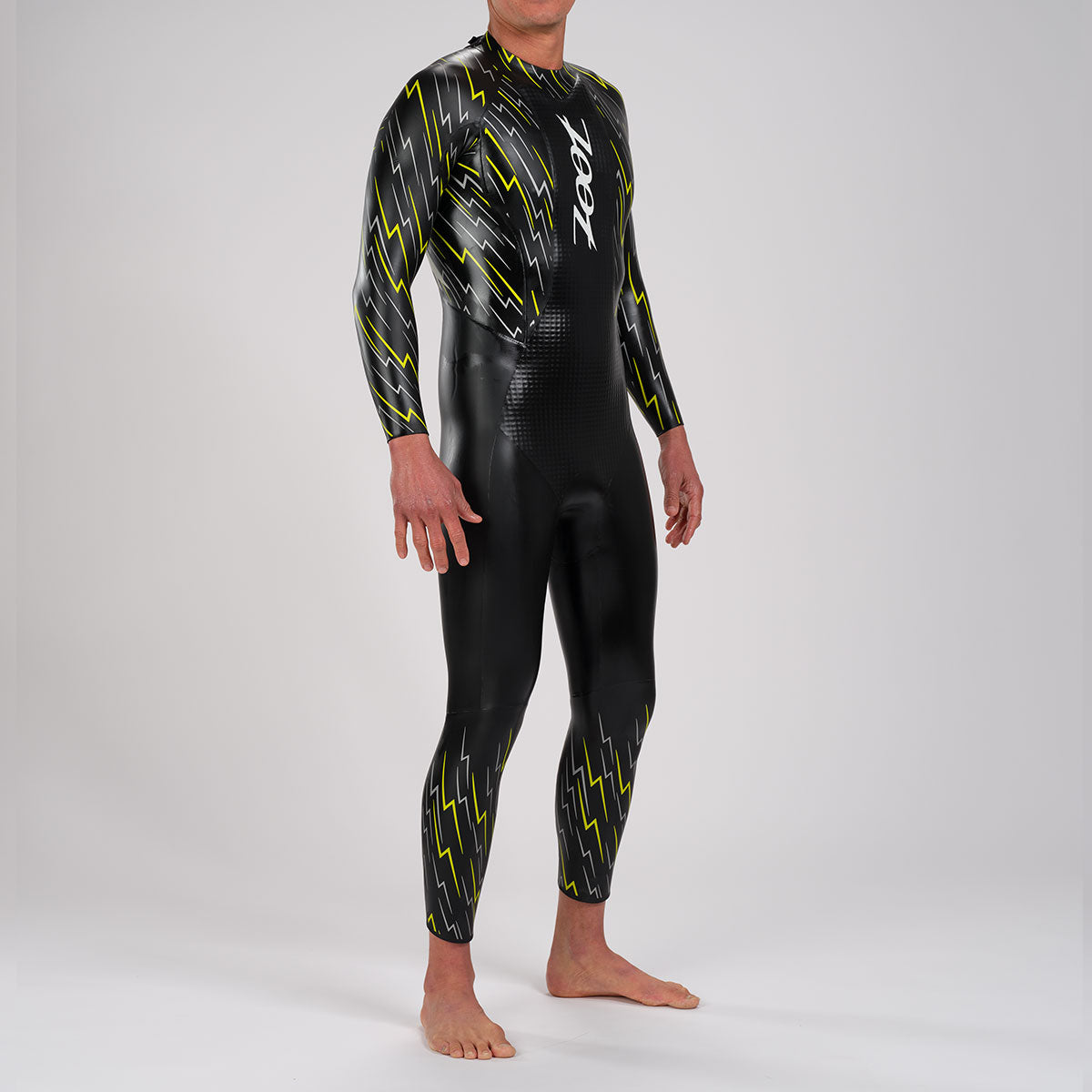 Zoot Men's Bolt 2.0 Wetsuit in Yellow/Silver, image 2