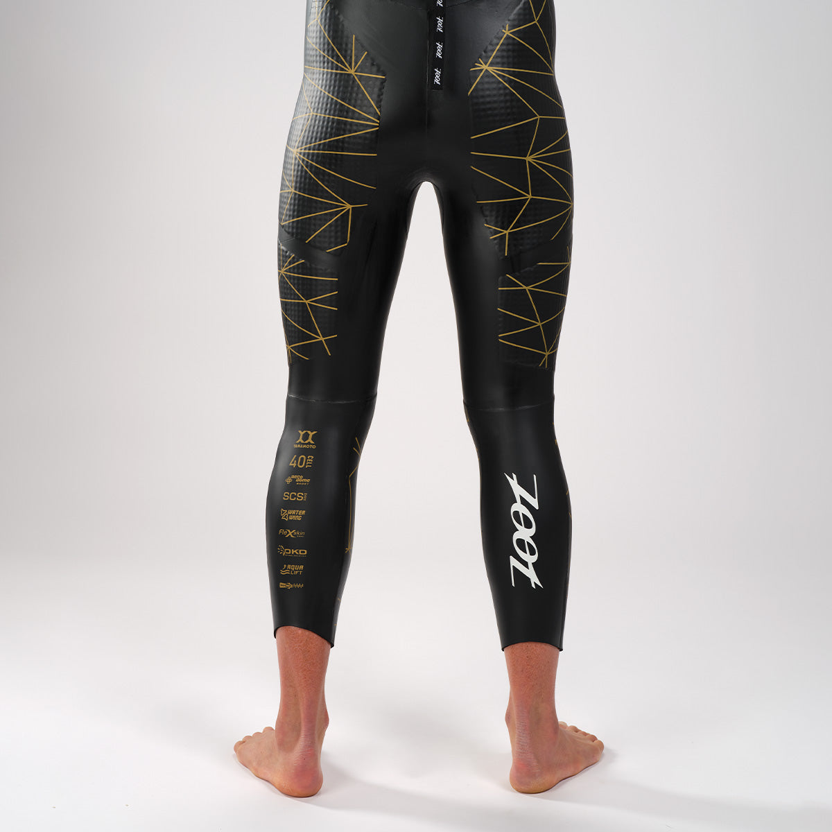 Zoot Men's Wikiwiki 3.0 Wetsuit in Gold, image 12