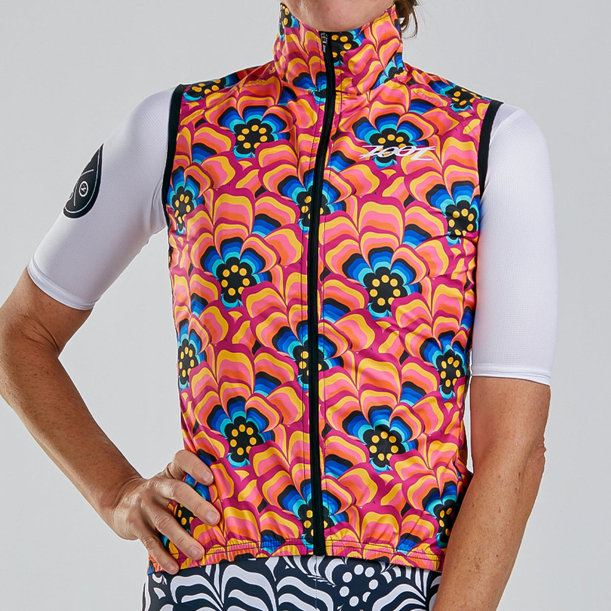Zoot Sports Womens LTD Cycle Vest - Tri Love
