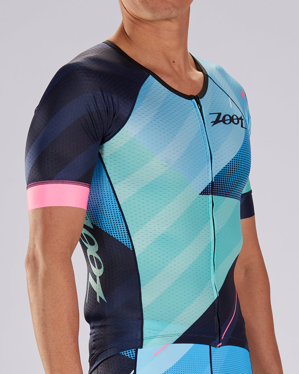 Zoot Sports Mens LTD Triathlon Short Sleeve Jersey - Cali 19