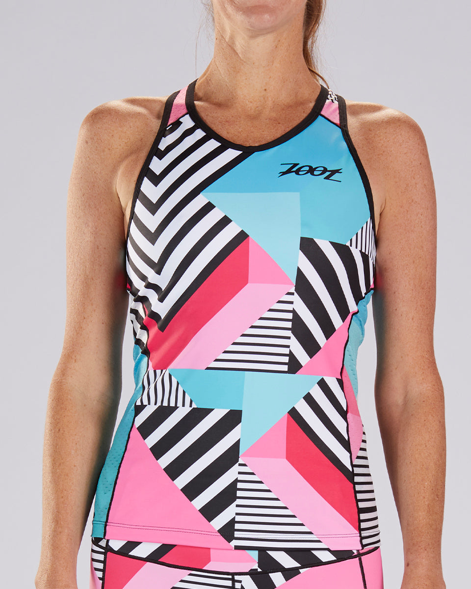 Zoot Sports Womens LTD Triathlon Racerback - Cali 19