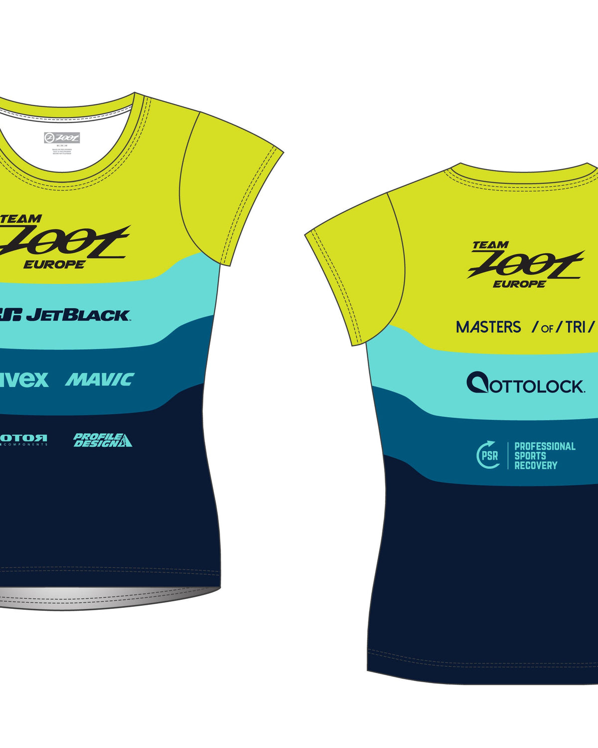 Zoot Sports Womens Run Tee - Team Zoot 2020
