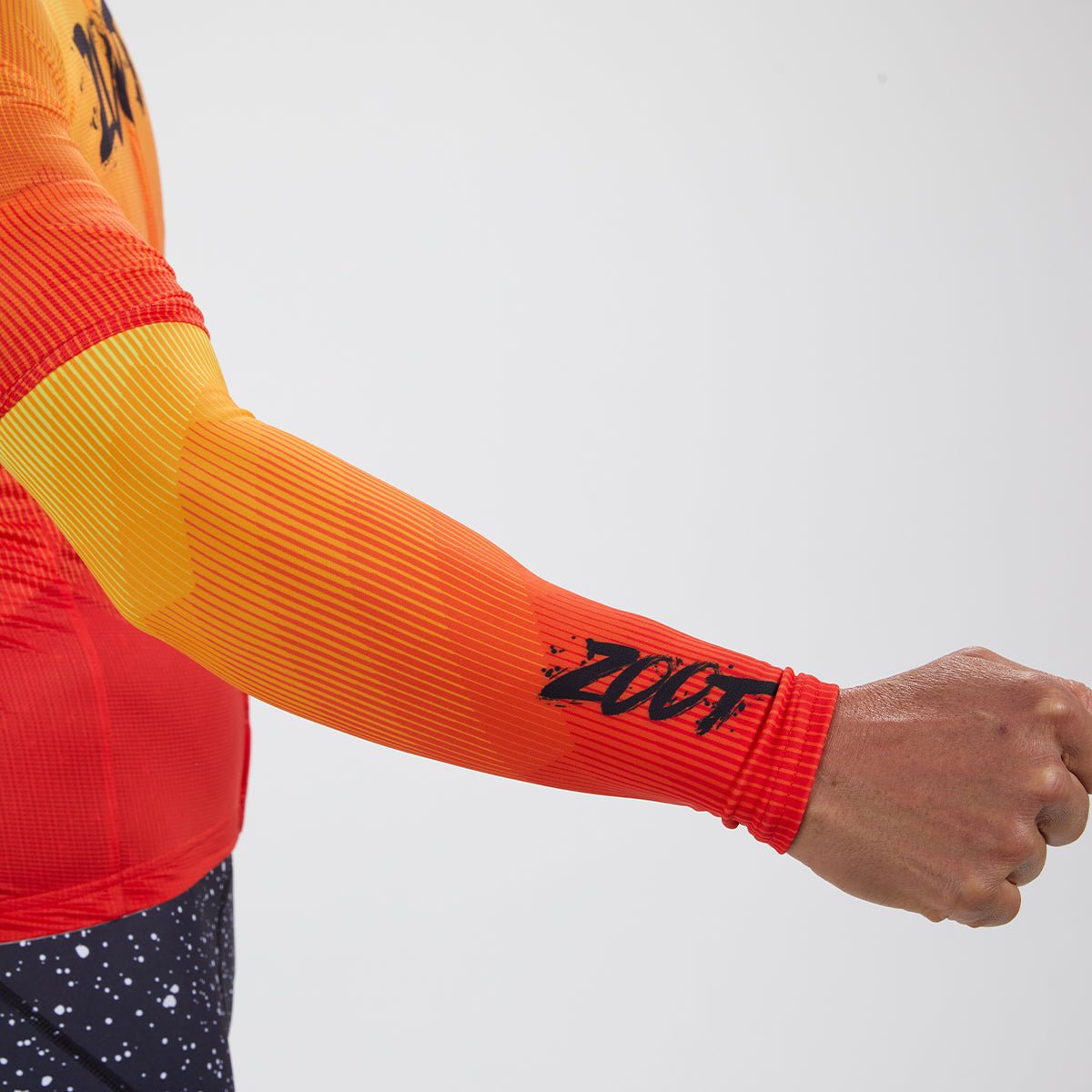 Zoot Sports Arm Warmers Unisex LTD Cycle Arm Warmer - Red Kona Ice