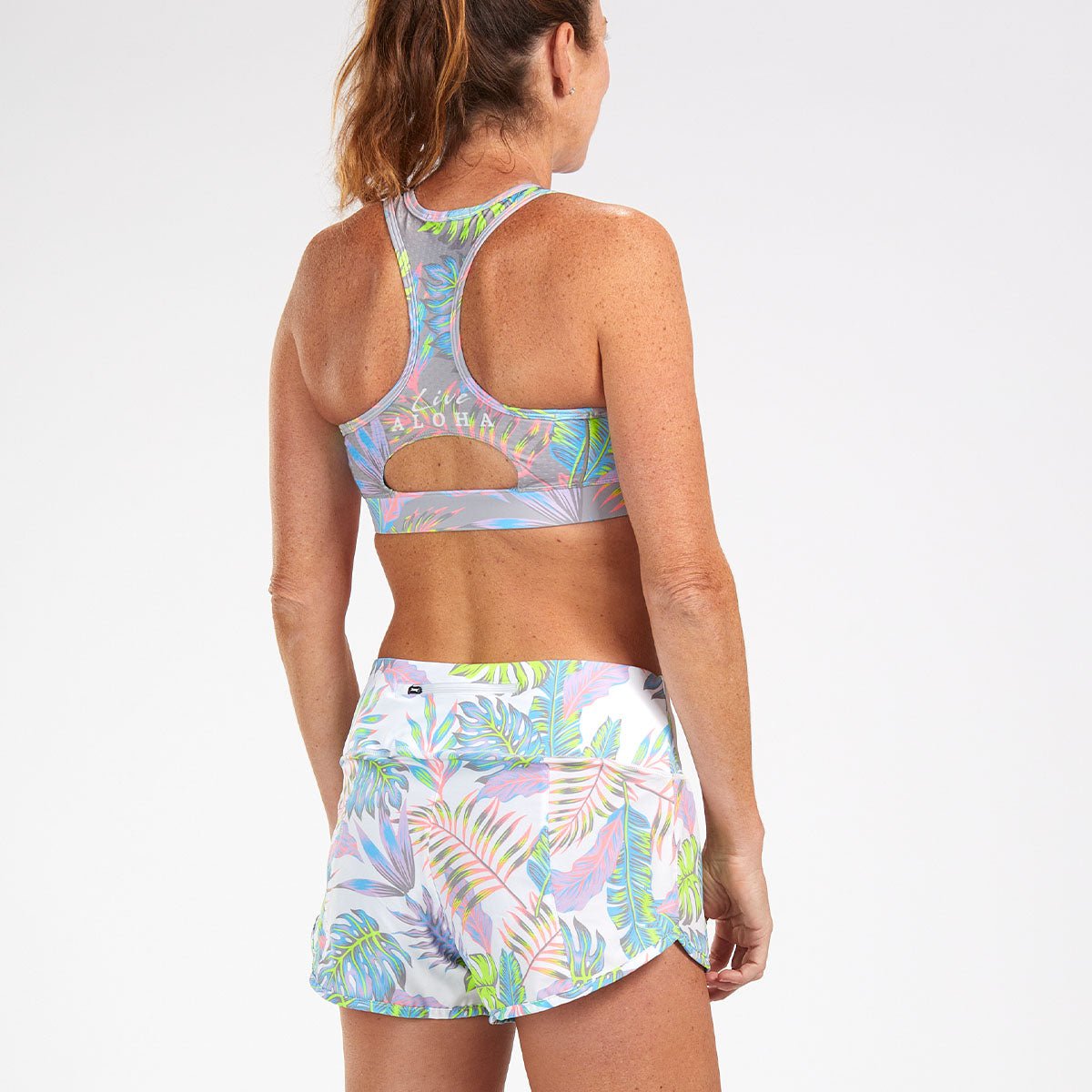 Zoot Sports Bras Womens LTD Run Bra - Live Aloha