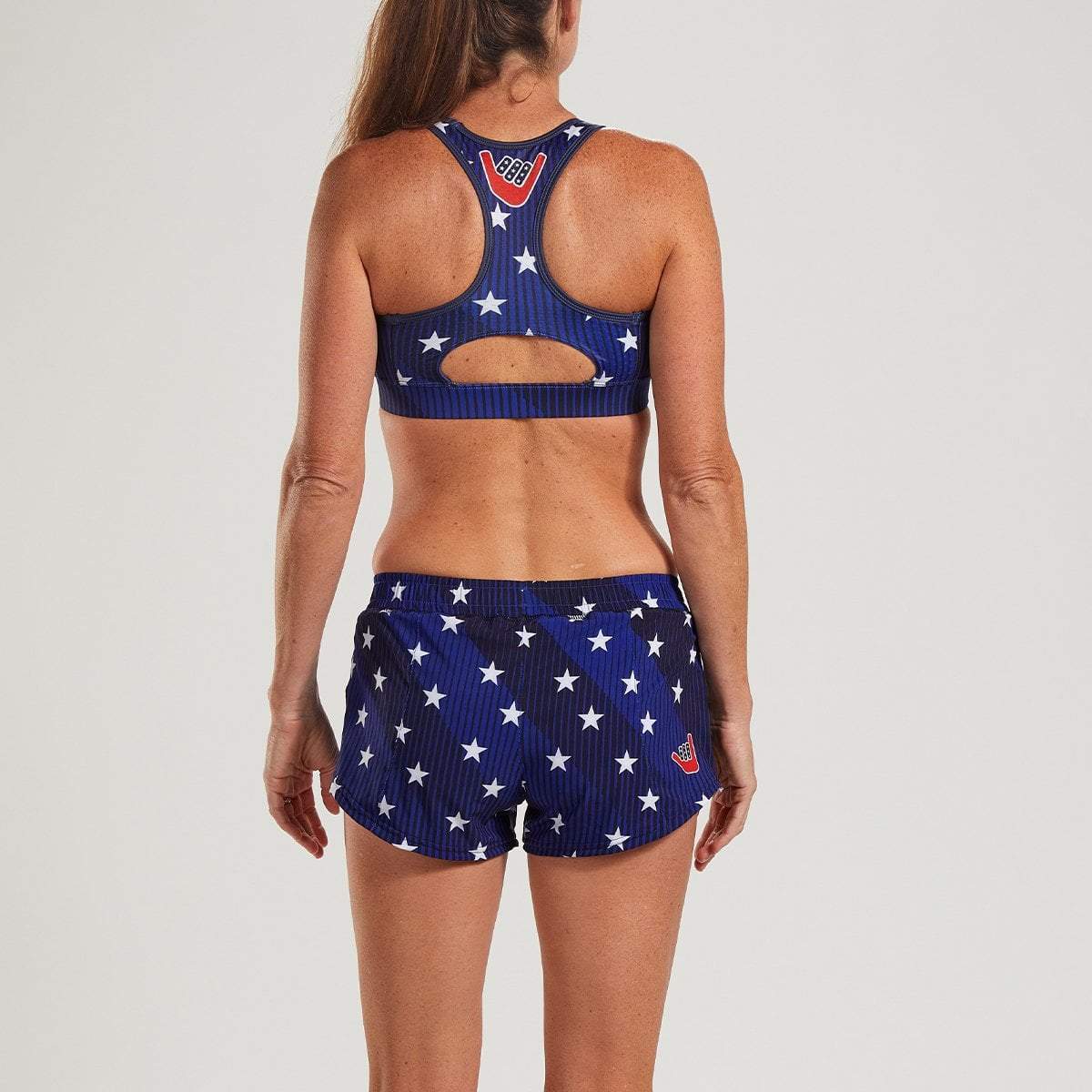 Zoot Sports BRAS WOMENS LTD RUN BRA - STARS & STRIPES