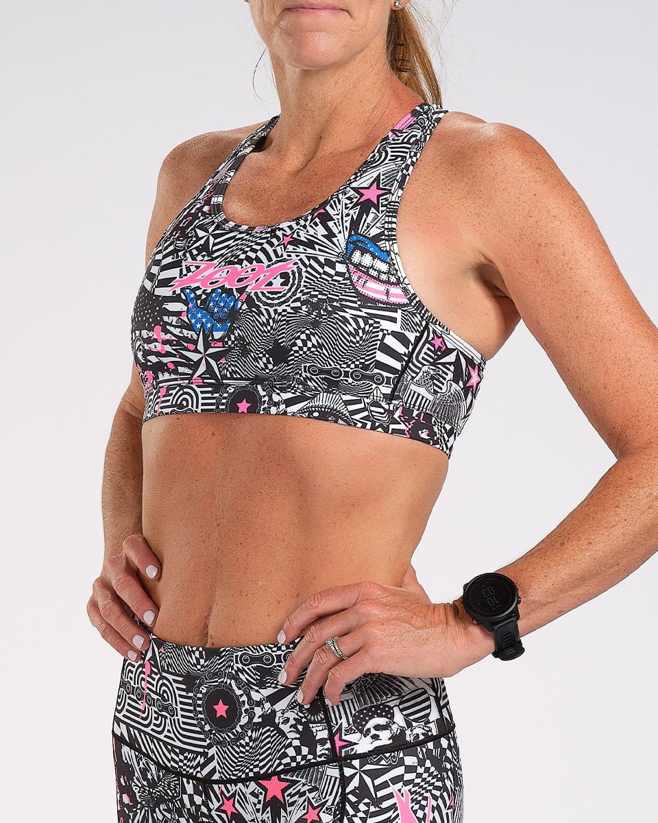 Zoot Sports Bras Womens LTD Triathlon Bra - American Rebel