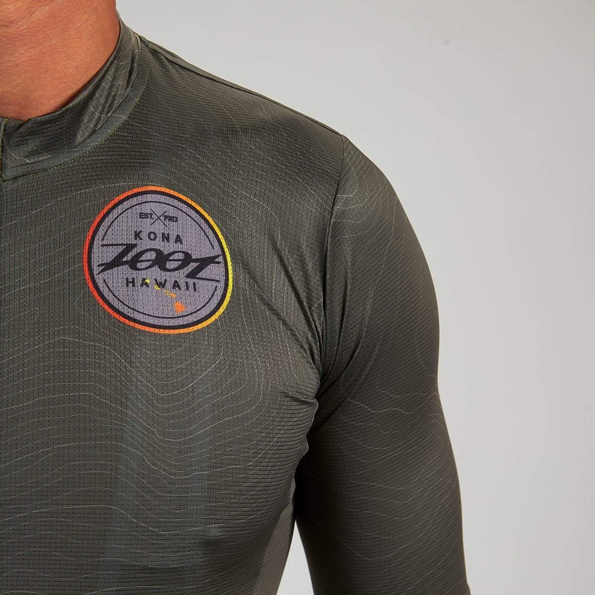 Zoot Sports Cycle Apparel Mens LTD Cycle Aero Jersey - Palm Mahalo
