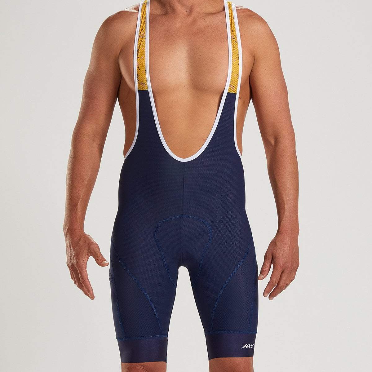 Zoot Sports Mens Recon Cycle Bib - Denim