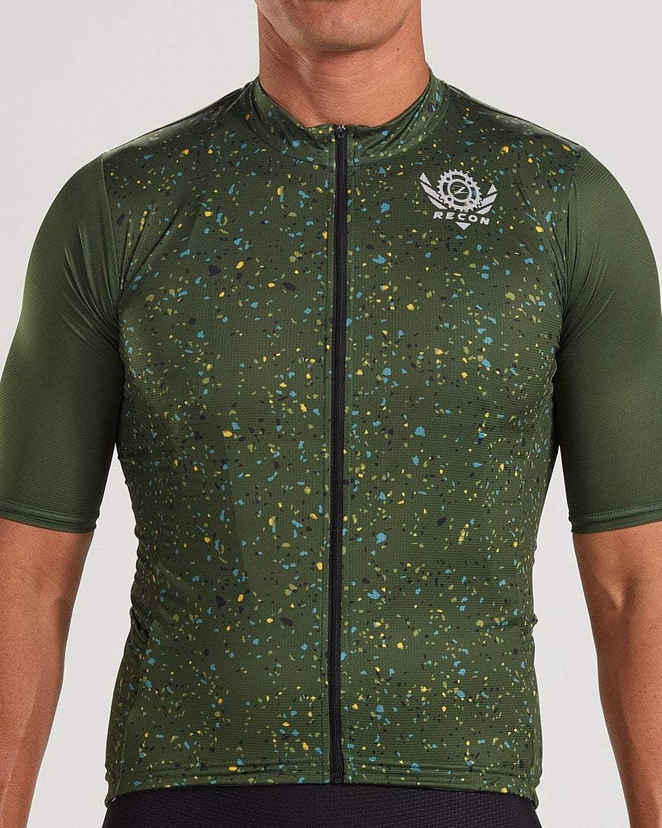 Zoot Sports Mens Recon Cycle Jersey - Spruce