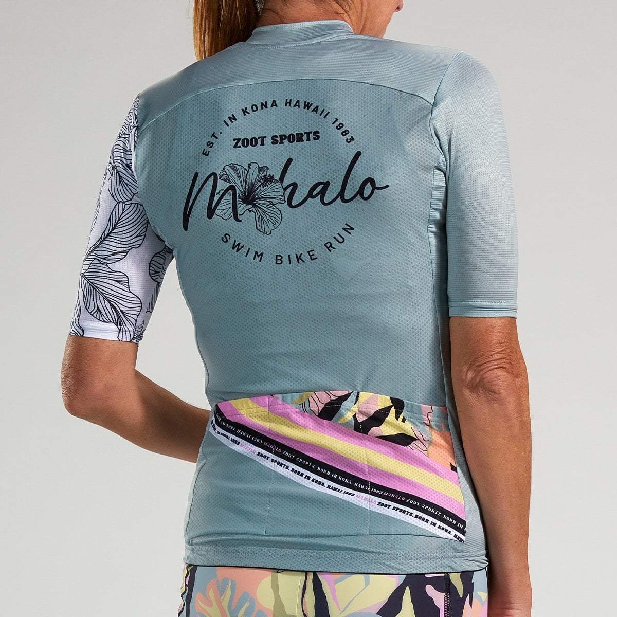 Zoot Sports Cycle Apparel Womens LTD Cycle Aero Jersey - Blu Mahalo