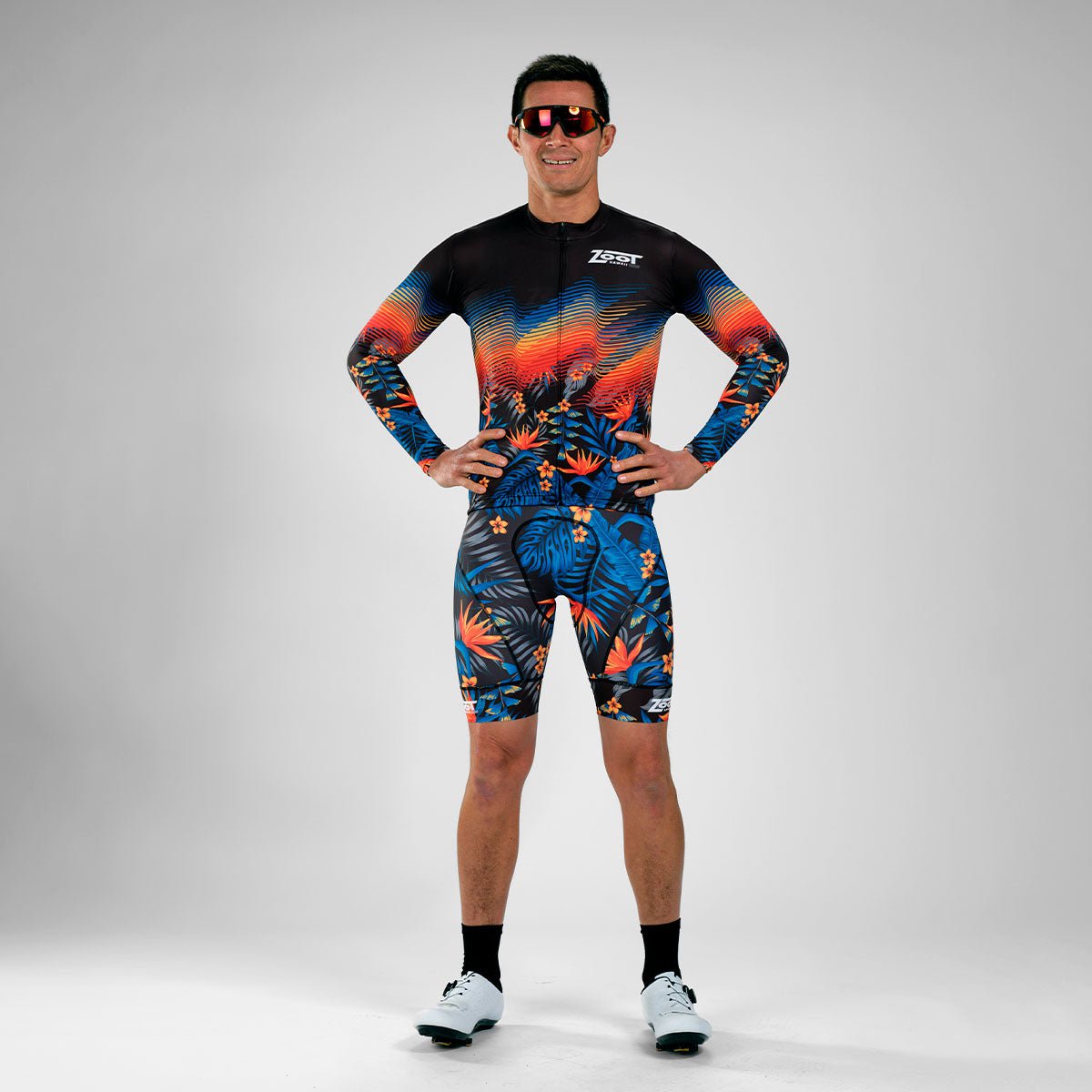 Zoot Sports Cycle Jerseys Mens LTD Cycle Sun Stop Longsleeve Jersey - 40 Years