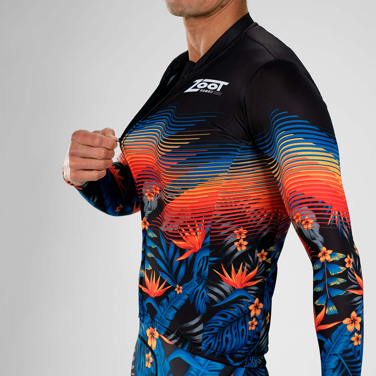 Zoot Sports Cycle Jerseys Mens LTD Cycle Sun Stop Longsleeve Jersey - 40 Years