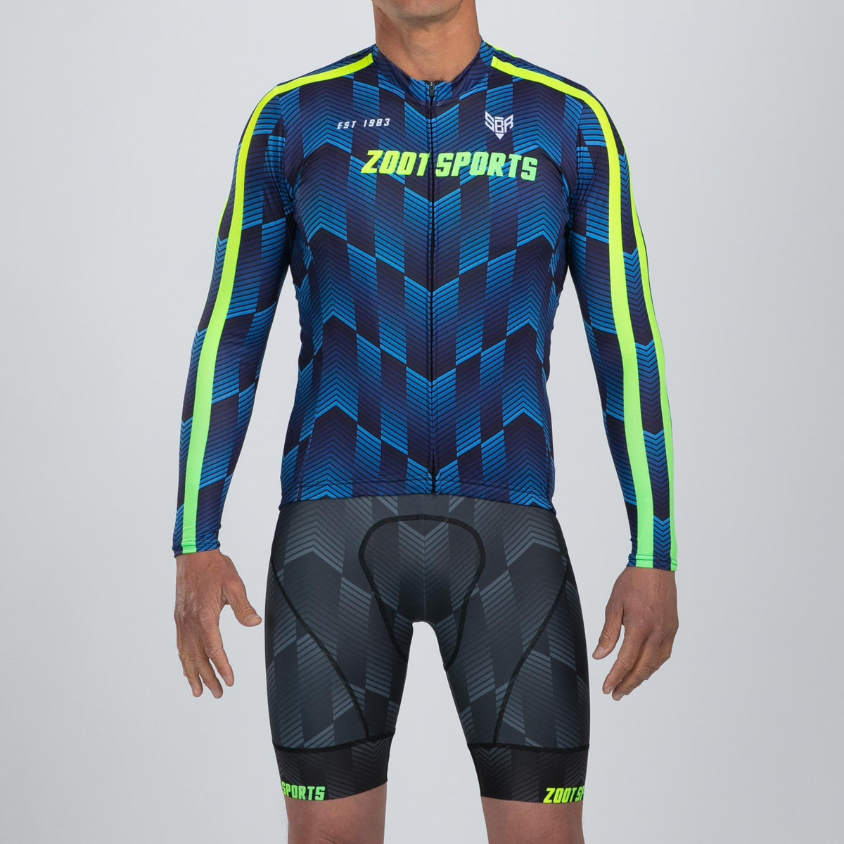 Zoot Sports CYCLE JERSEYS Mens LTD Cycle Sun Stop Longsleeve Jersey - Speedway