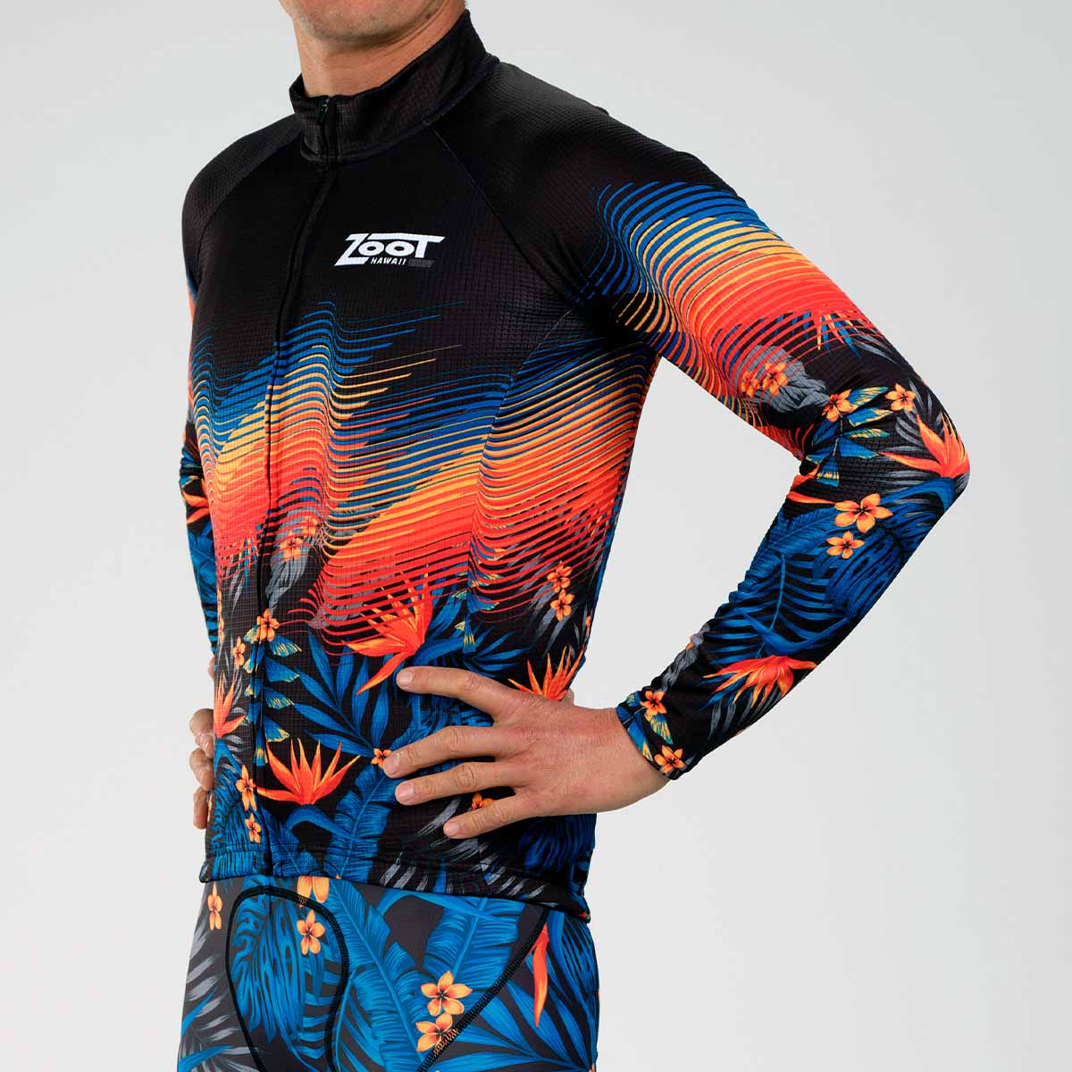 Zoot Sports Cycle Outerwear Mens LTD Cycle Thermo Jersey - 40 Years