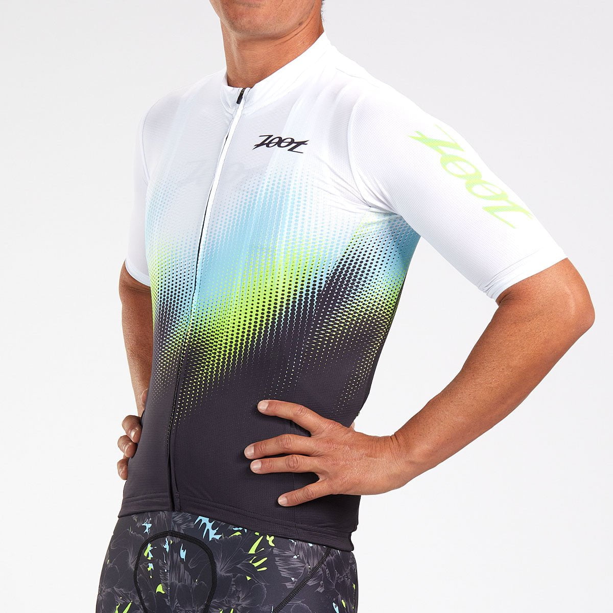 Zoot Sports Cycle Tops Mens LTD Cycle Aero Jersey - Live Aloha