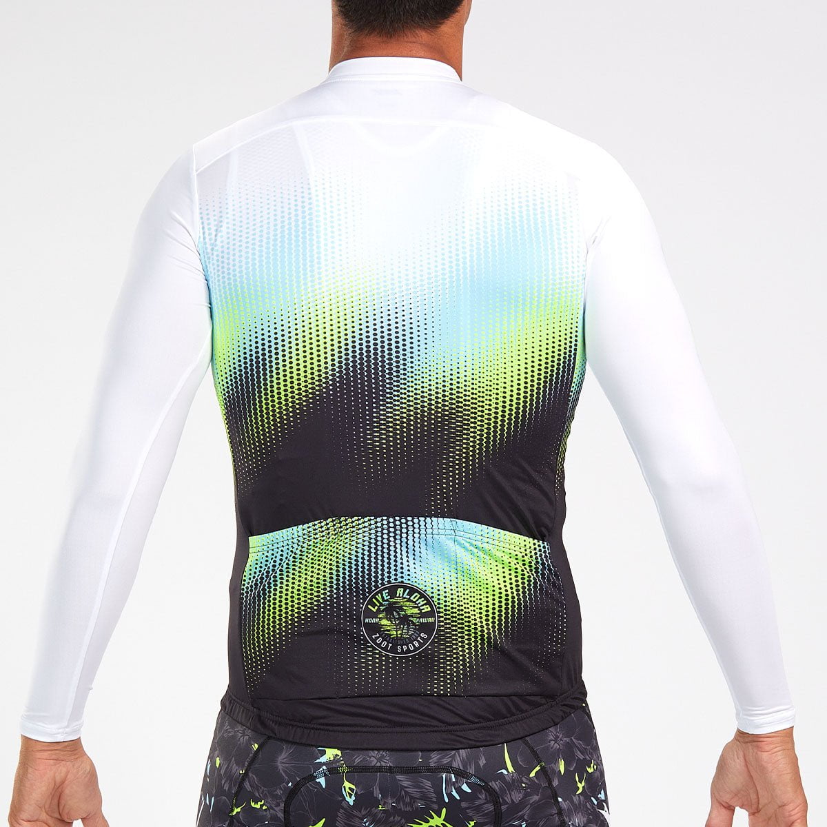 Zoot Sports CYCLE TOPS MENS LTD CYCLE SUN STOP LS JERSEY - LIVE ALOHA