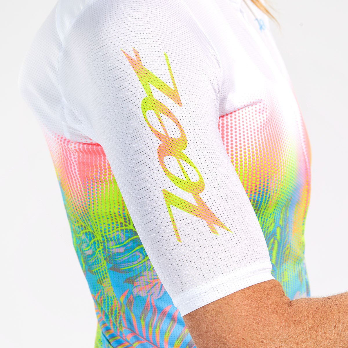 Zoot Sports Cycle Tops Womens LTD Cycle Aero Jersey - Live Aloha