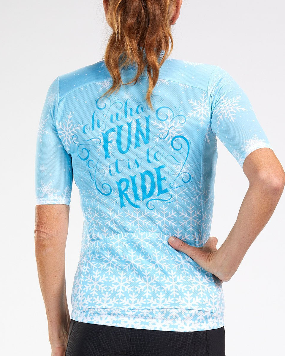 Zoot Sports CYCLE TOPS WOMENS LTD CYCLE AERO JERSEY - SNOWFLAKE