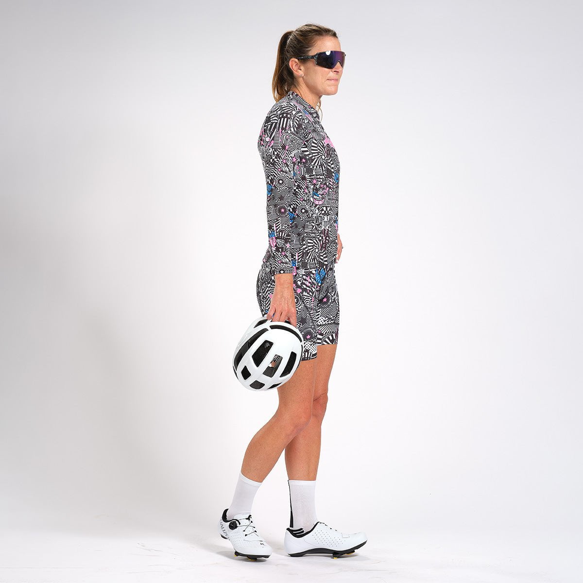 Zoot Sports Cycle Tops Womens LTD Cycle Sun Stop Ls Jersey - American Rebel