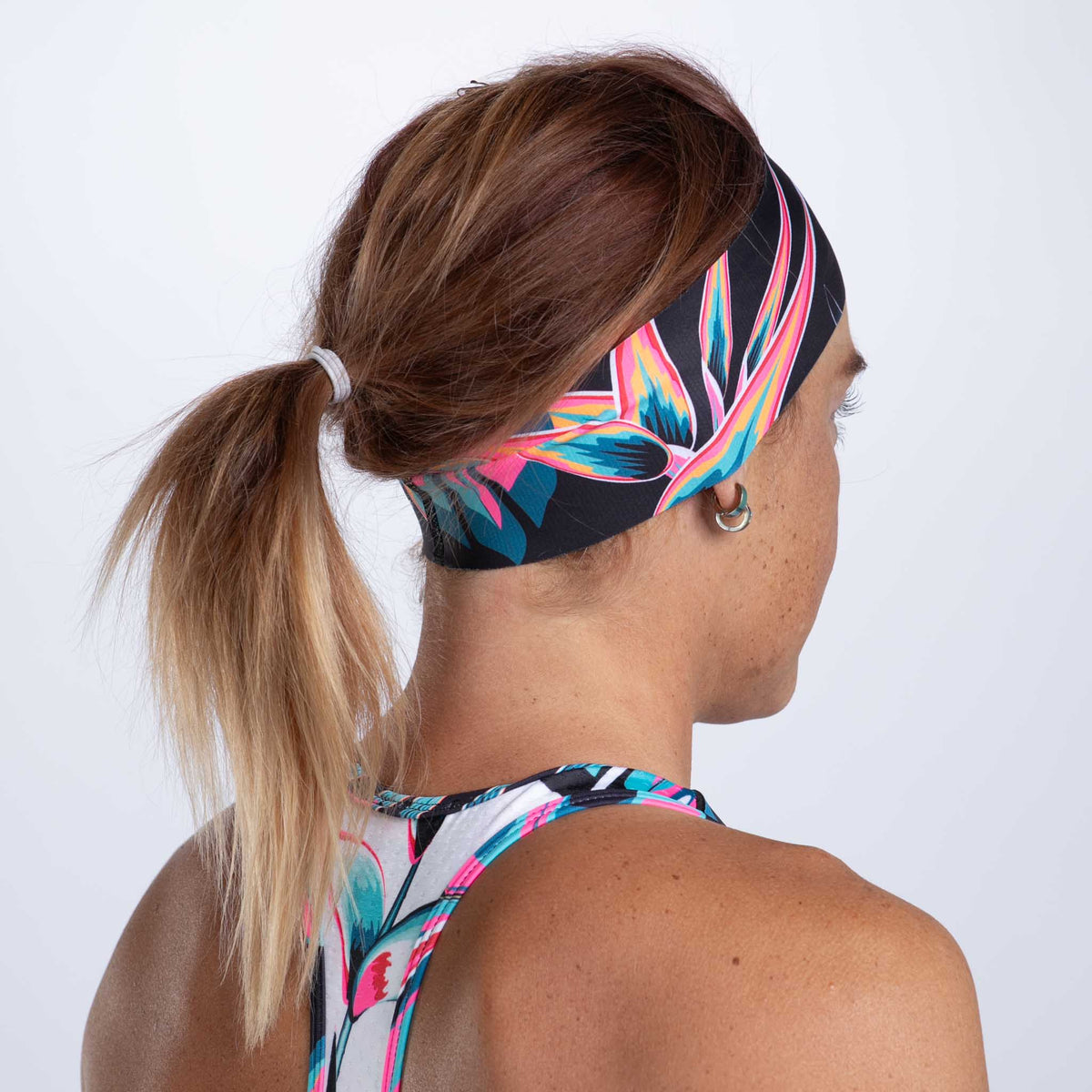 Zoot Sports HEADWEAR OSFA Unisex LTD Headband - Koa Tropical