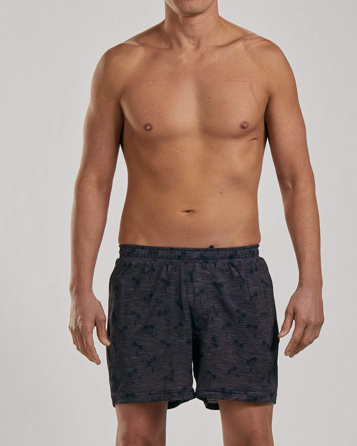 Zoot Sports Mens LTD Run 5 Inch Short - Heather Palm