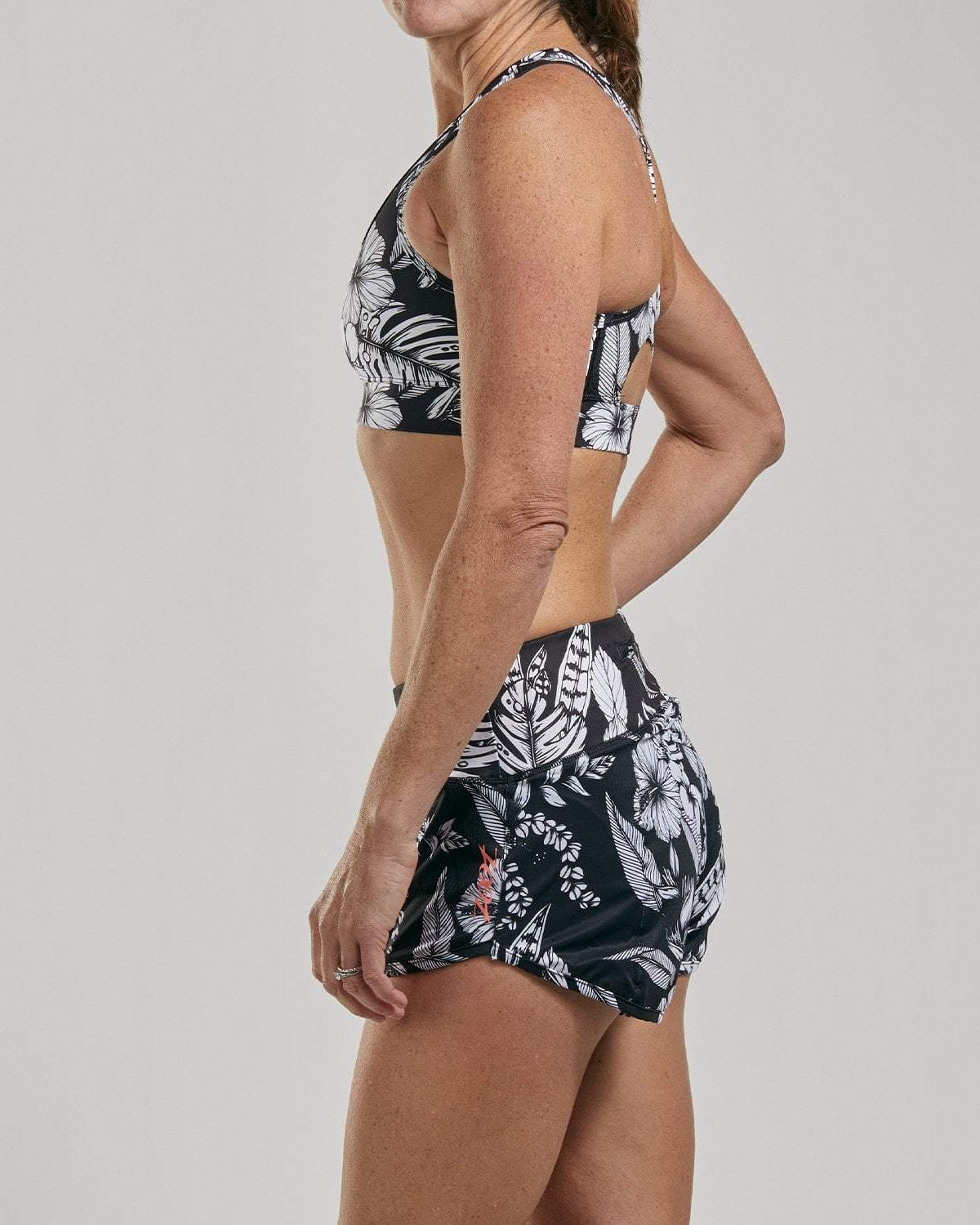 Zoot Sports RUN APPAREL WOMENS LTD RUN 3" SHORT - FLORA