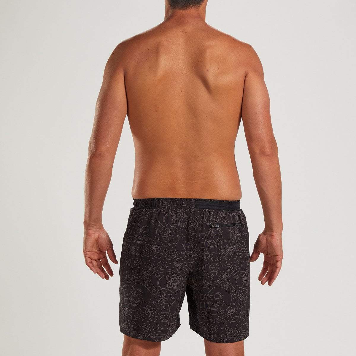 Zoot Sports RUN BOTTOMS MENS LTD RUN 7" SHORT - BLACK ROAR