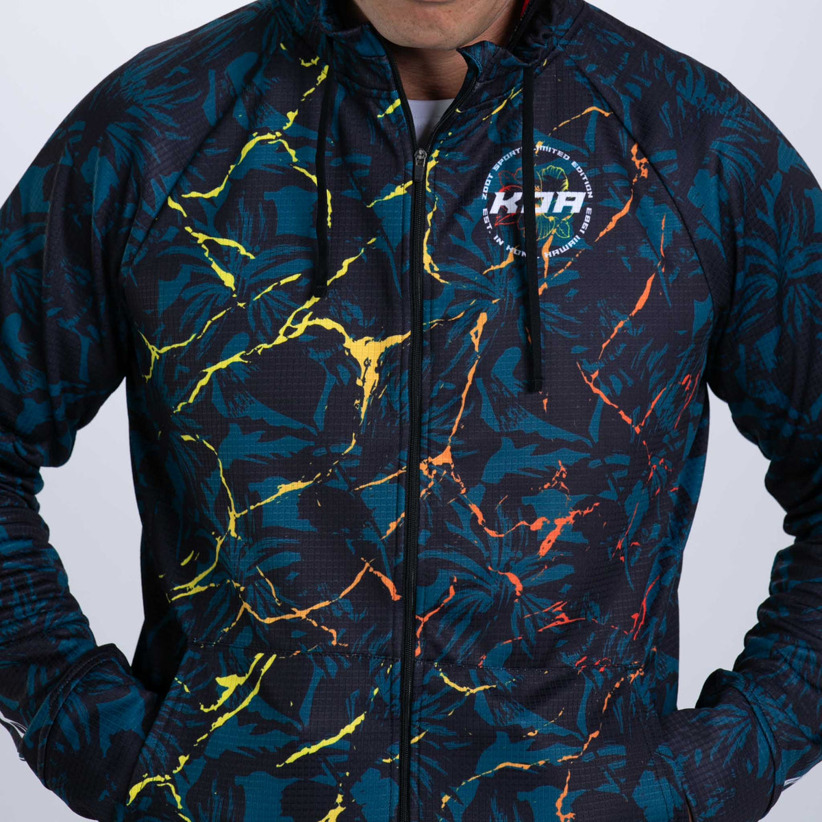 Zoot Sports RUN OUTERWEAR Mens LTD Run Thermo Hoodie - Koa