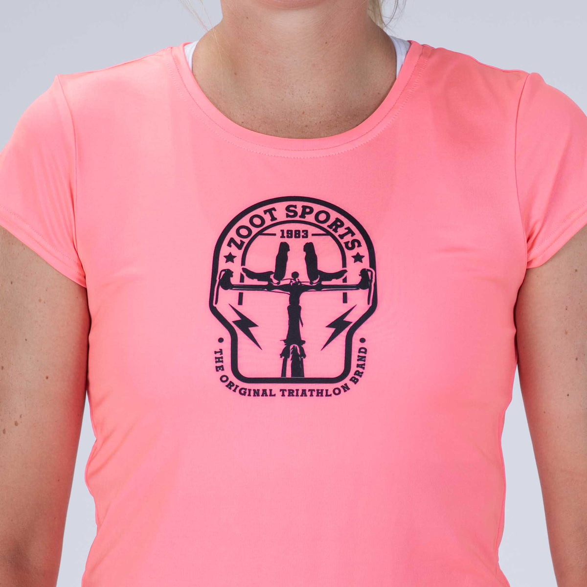 Zoot Sports RUN TEE Womens LTD Run Tee - Aero