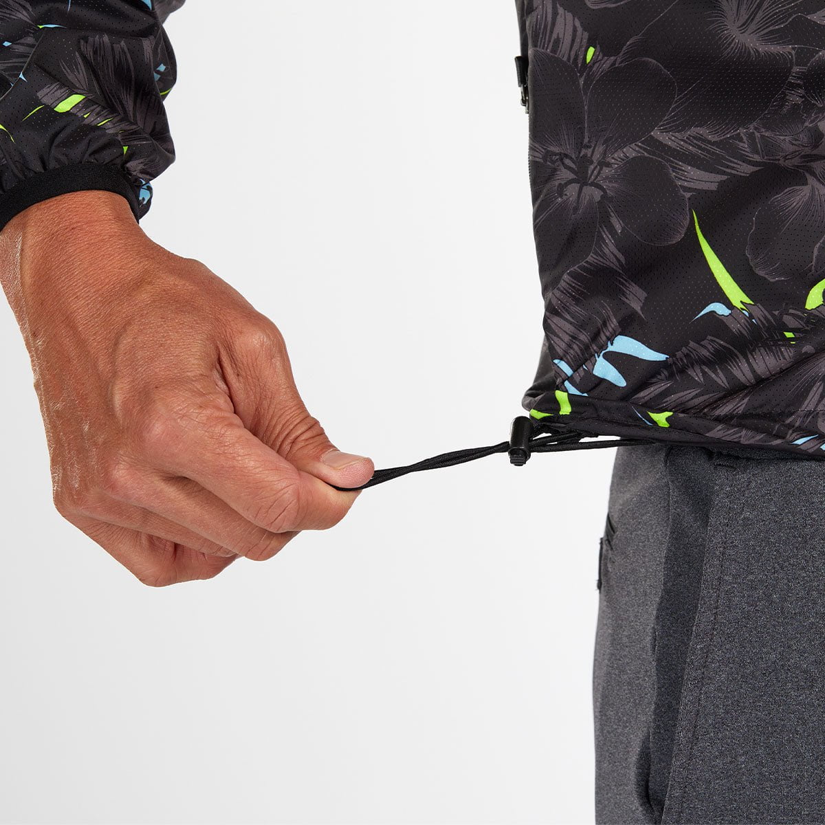 Zoot Sports RUN TOPS MENS LTD RUN JACKET - LIVE ALOHA