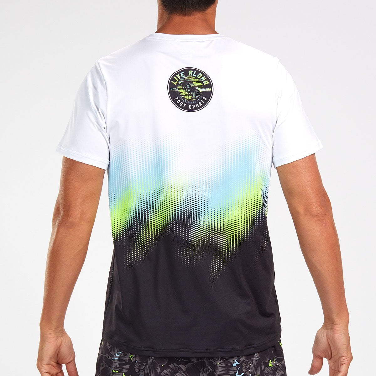 Zoot Sports Run Tops Mens LTD Run Tee - Live Aloha