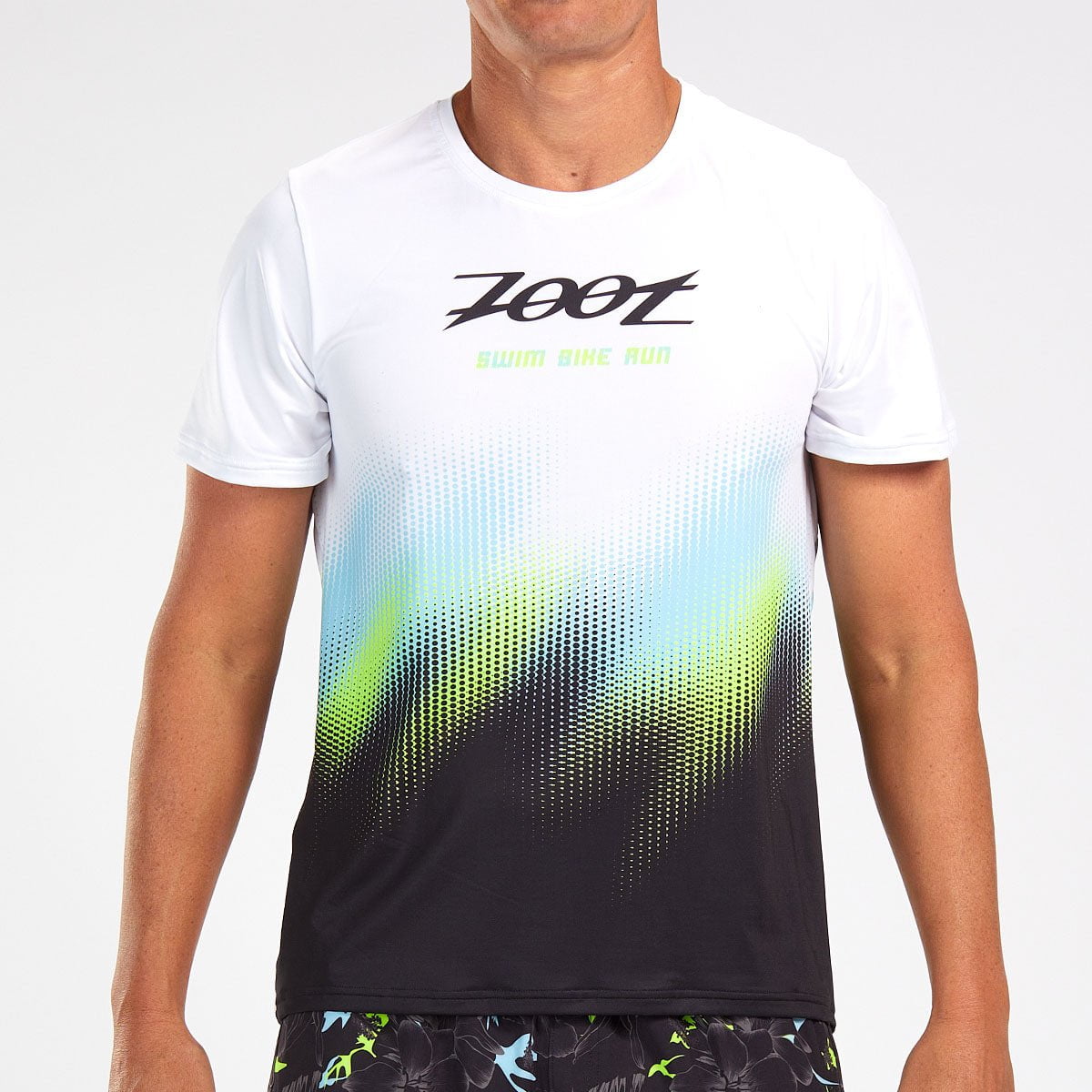 Zoot Sports Run Tops Mens LTD Run Tee - Live Aloha