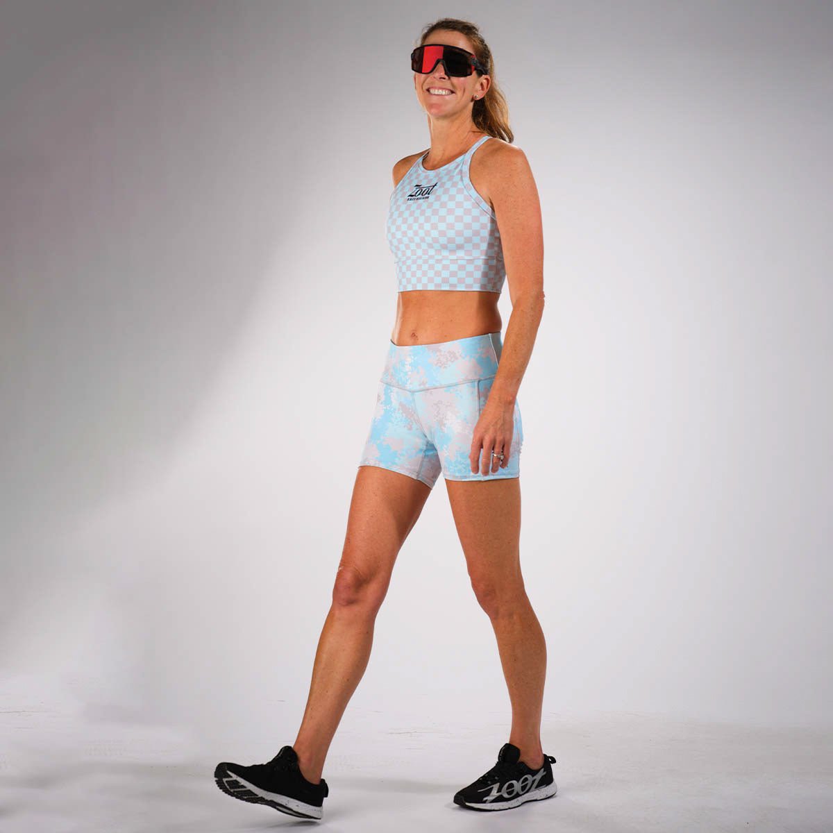 Zoot Sports RUN TOPS WOMENS LTD RUN CROP - RACE DIVISION
