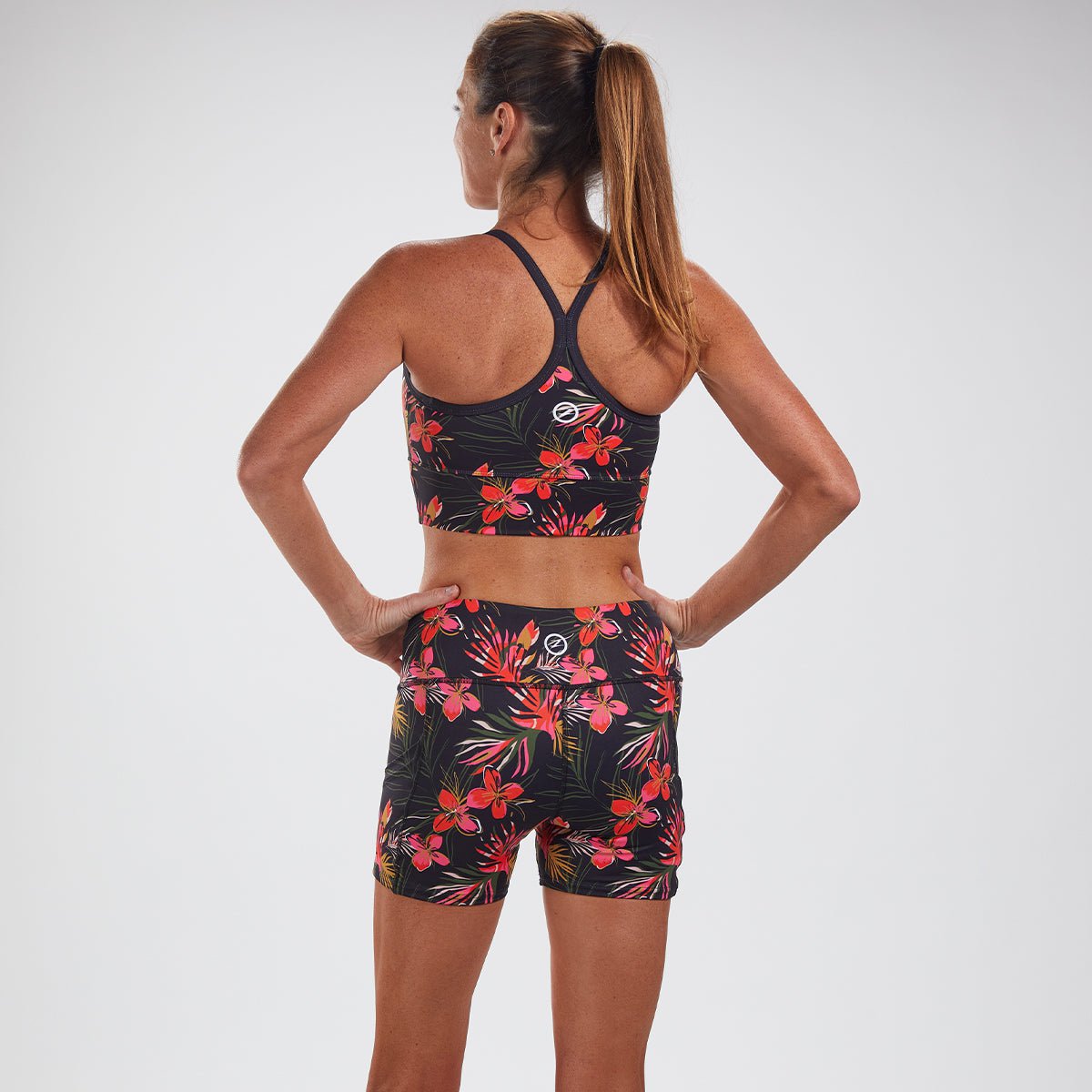 Zoot Sports Run Tops Womens LTD Run Crop - Waikoloa