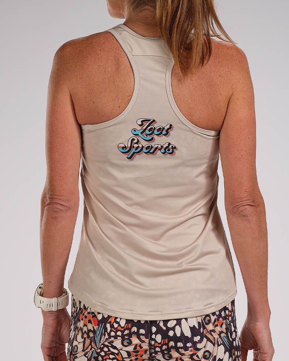 Zoot Sports Run Tops Womens LTD Run Singlet - Tri Queen
