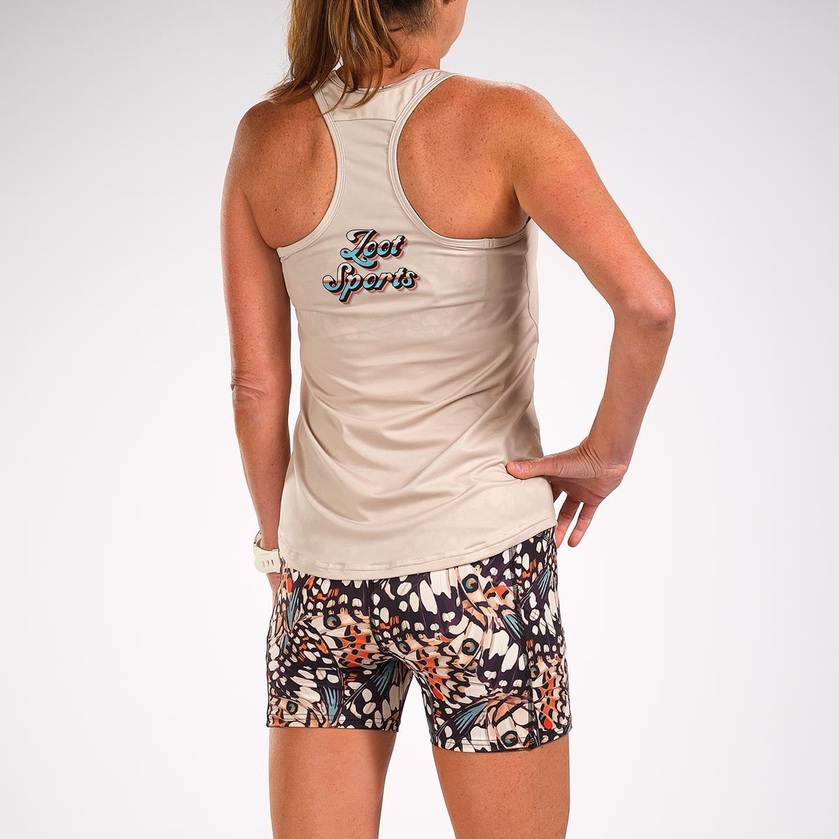Zoot Sports Run Tops Womens LTD Run Singlet - Tri Queen