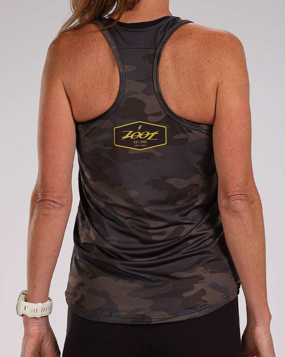 Zoot Sports Run Tops Womens LTD Run Singlet - Zoot Aloha