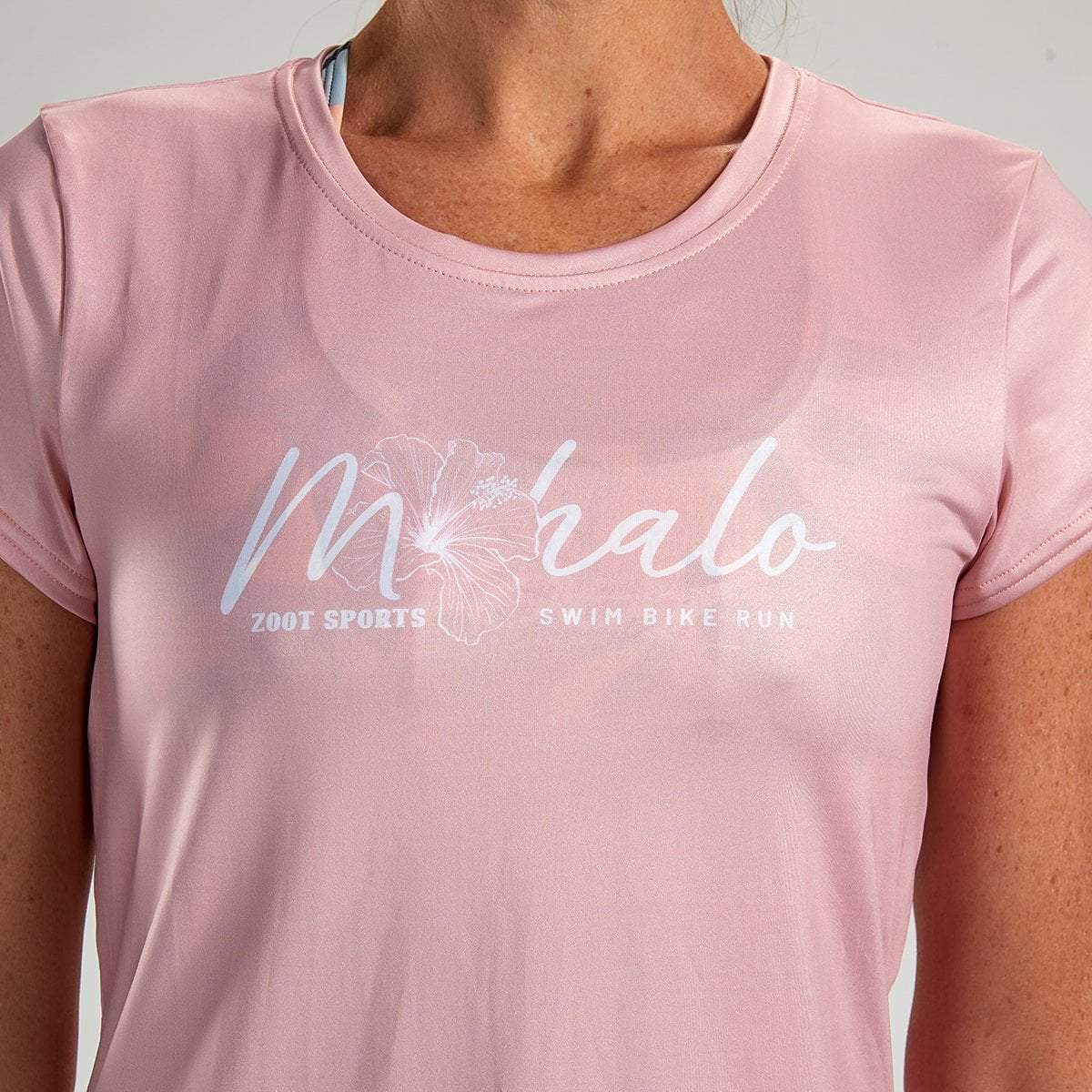Zoot Sports Run Tops Womens LTD Run Tee - Pink Mahalo
