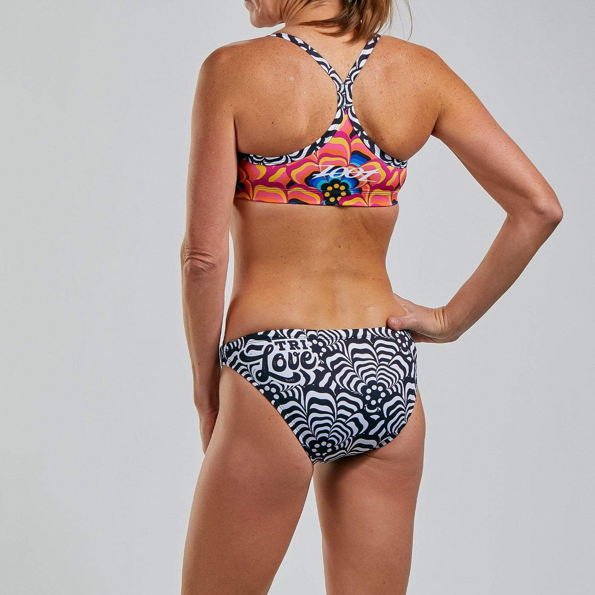 Zoot Sports SWIM WOMENS LTD SWIM BIKINI BOTTOM - TRI LOVE