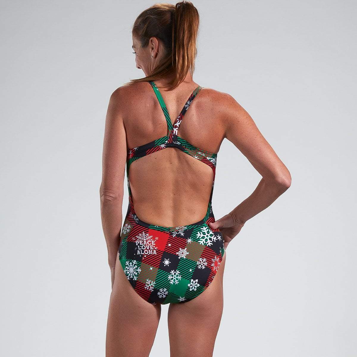 Zoot Sports SWIM WOMENS LTD SWIMSUIT - PEACE LOVE ALOHA