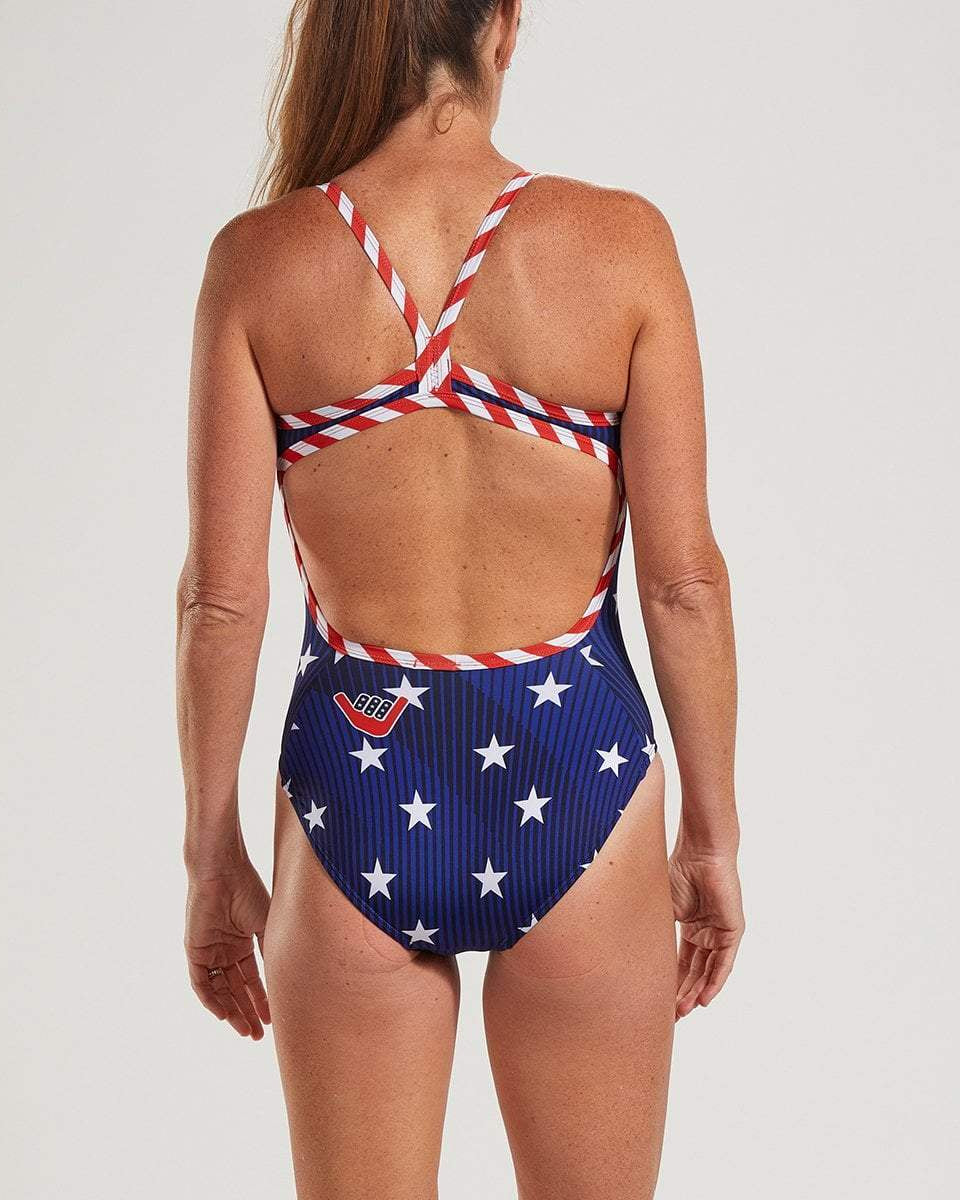 Zoot Sports SWIMSUIT WOMENS LTD SWIMSUIT - STARS & STRIPES