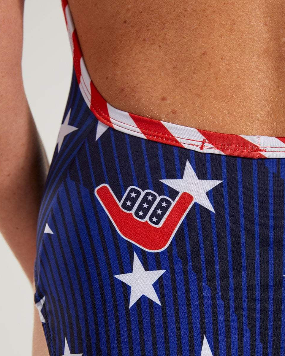 Zoot Sports SWIMSUIT WOMENS LTD SWIMSUIT - STARS & STRIPES