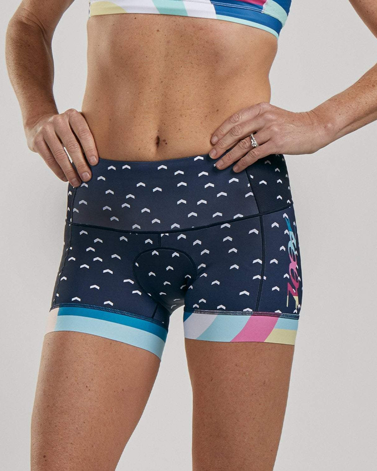 Zoot Sports Womens LTD Triathlon 4 Inch Short - Riviera