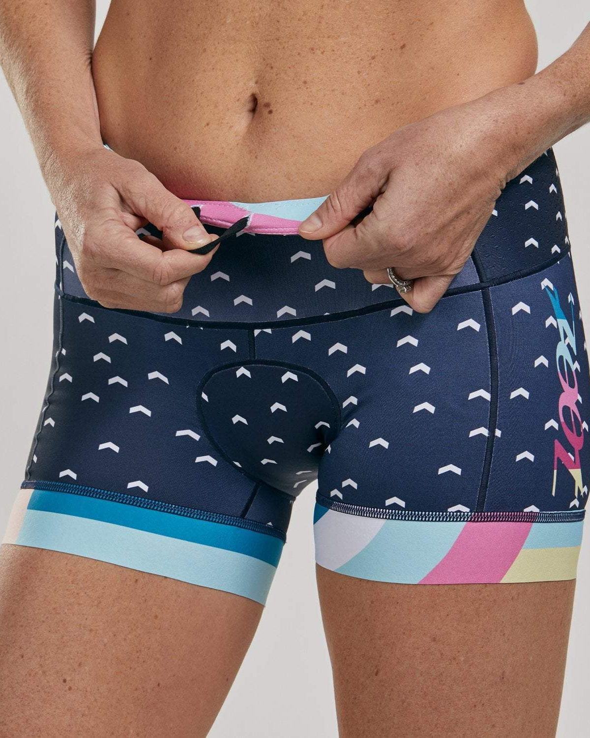 Zoot Sports TRI APPAREL WOMENS LTD TRI 4 " SHORT - RIVIERA